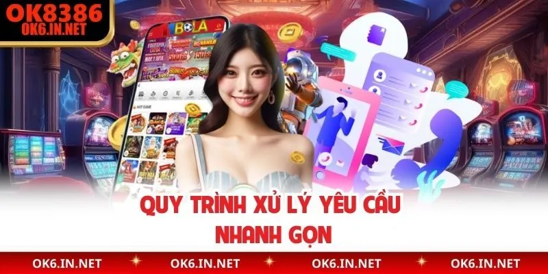 Quy trình xử lý yêu cầu nhanh gọn